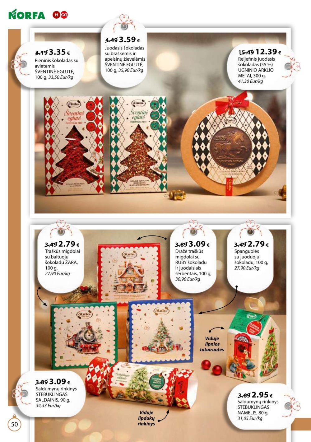 NORFA - IŠSIRINK SAVO KALĖDAS (2025 11 18 - 2026 01 05) | 50