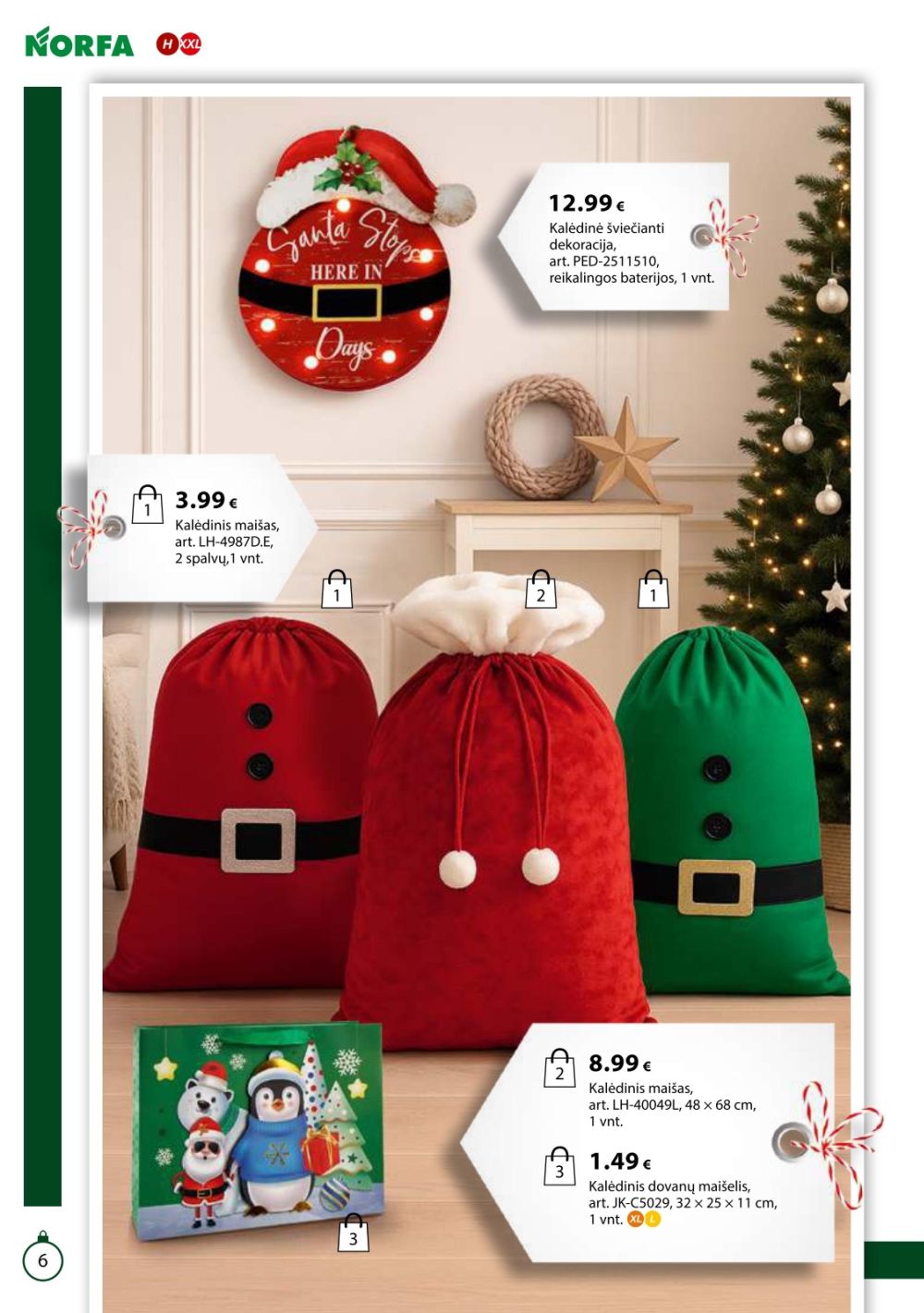 NORFA - IŠSIRINK SAVO KALĖDAS (2025 11 18 - 2026 01 05) | 6