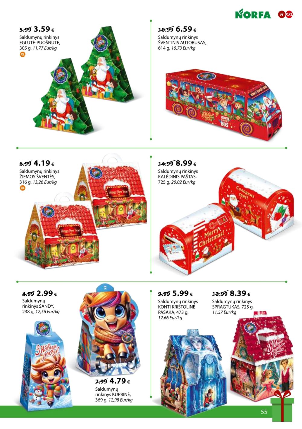 NORFA - IŠSIRINK SAVO KALĖDAS (2025 11 18 - 2026 01 05) | 55