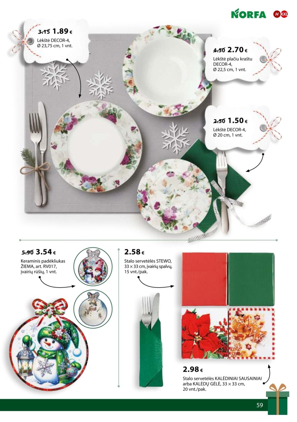 NORFA - IŠSIRINK SAVO KALĖDAS (2025 11 18 - 2026 01 05) | 59