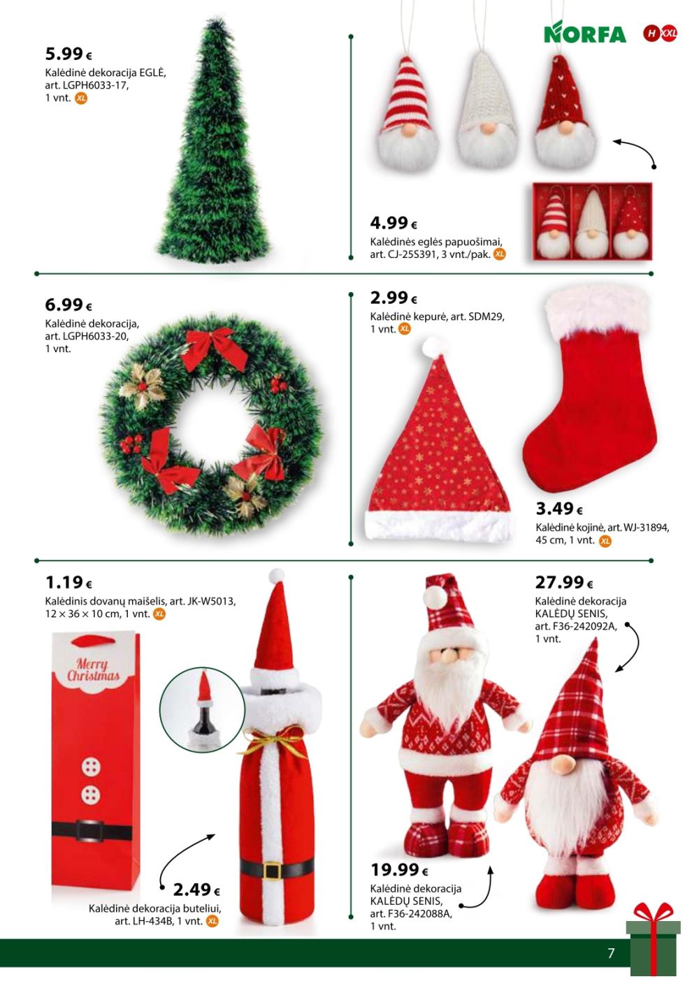 NORFA - IŠSIRINK SAVO KALĖDAS (2025 11 18 - 2026 01 05) | 7