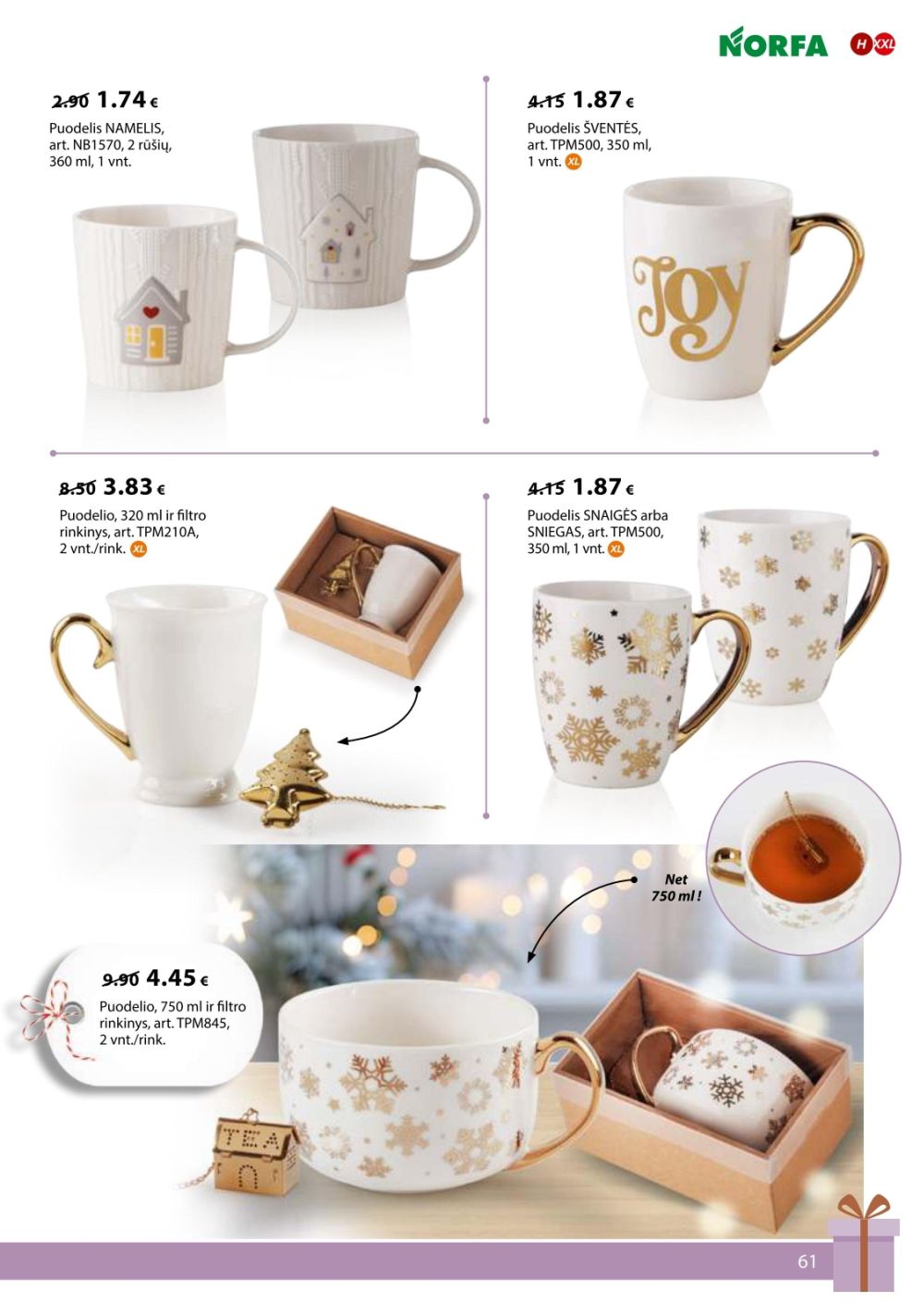 NORFA - IŠSIRINK SAVO KALĖDAS (2025 11 18 - 2026 01 05) | 61