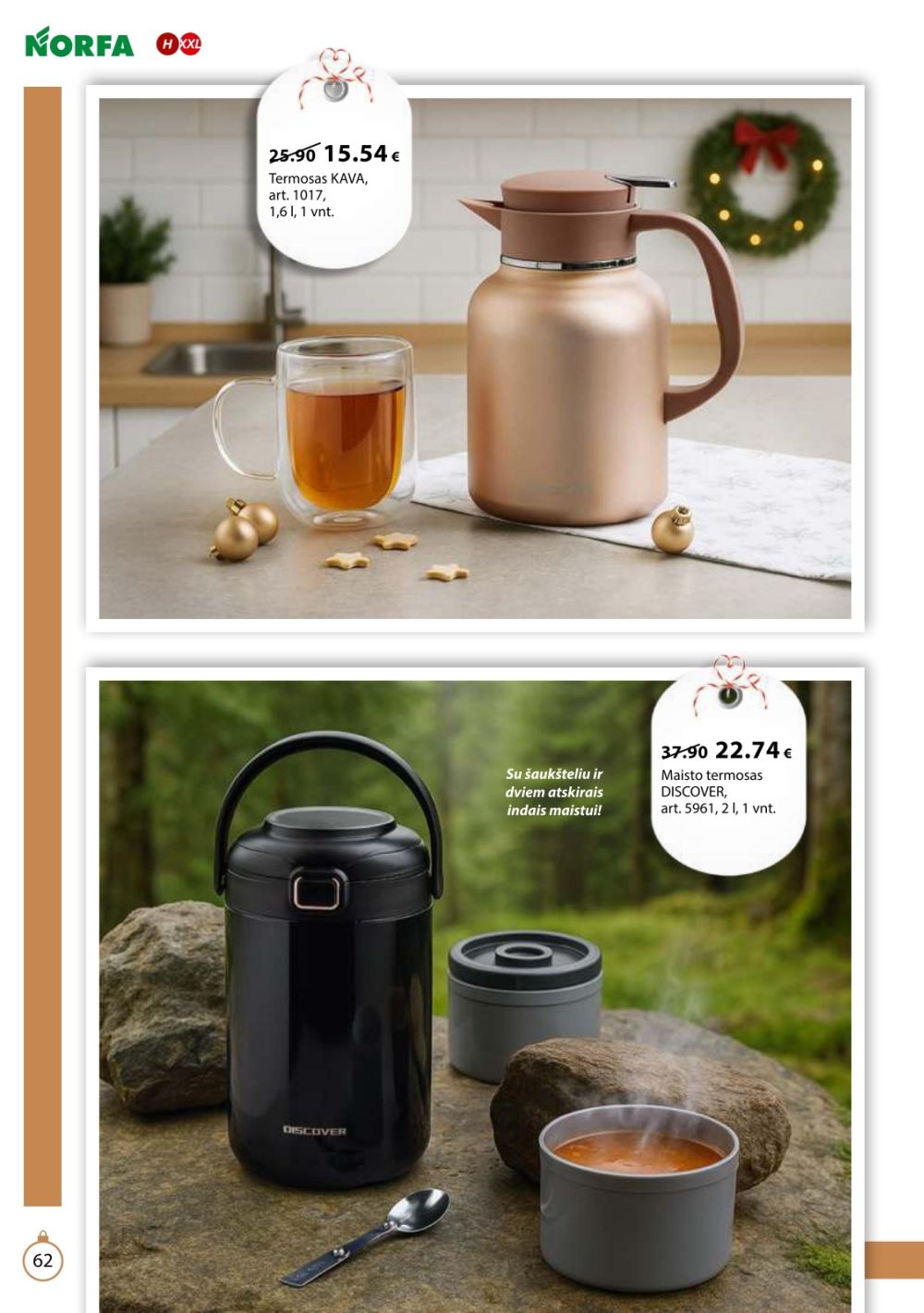 NORFA - IŠSIRINK SAVO KALĖDAS (2025 11 18 - 2026 01 05) | 62