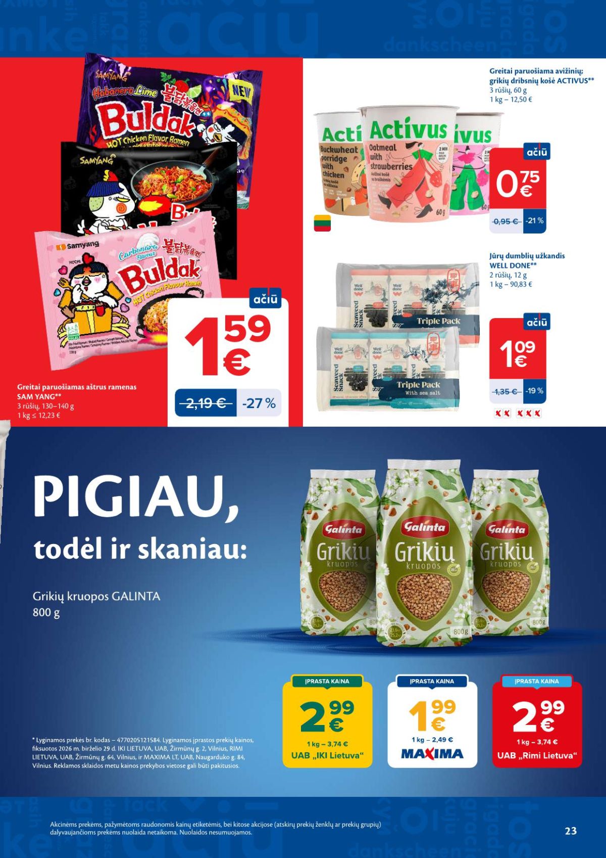 MAXIMA - Kaininis leidinys Nr.28 (2026 07 07 - 2026 07 13) | 12