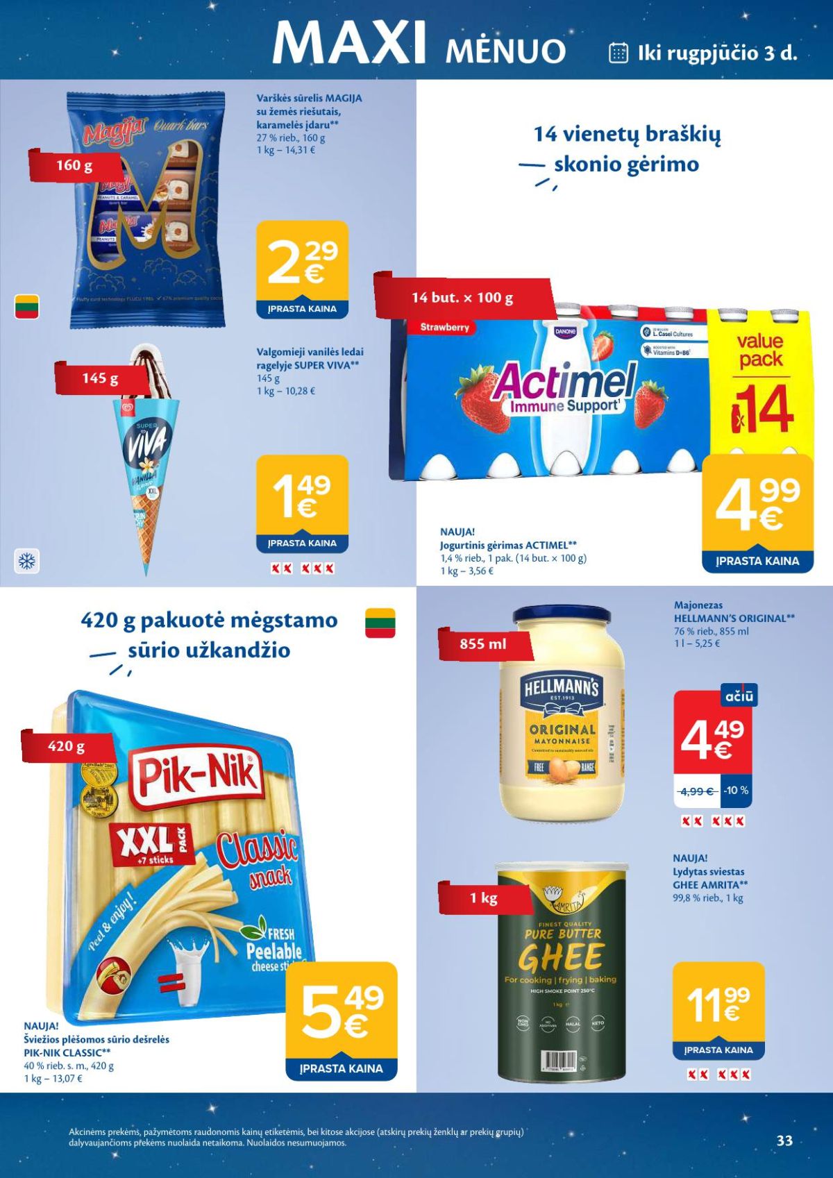 MAXIMA - Kaininis leidinys Nr.28 (2026 07 07 - 2026 07 13) | 17