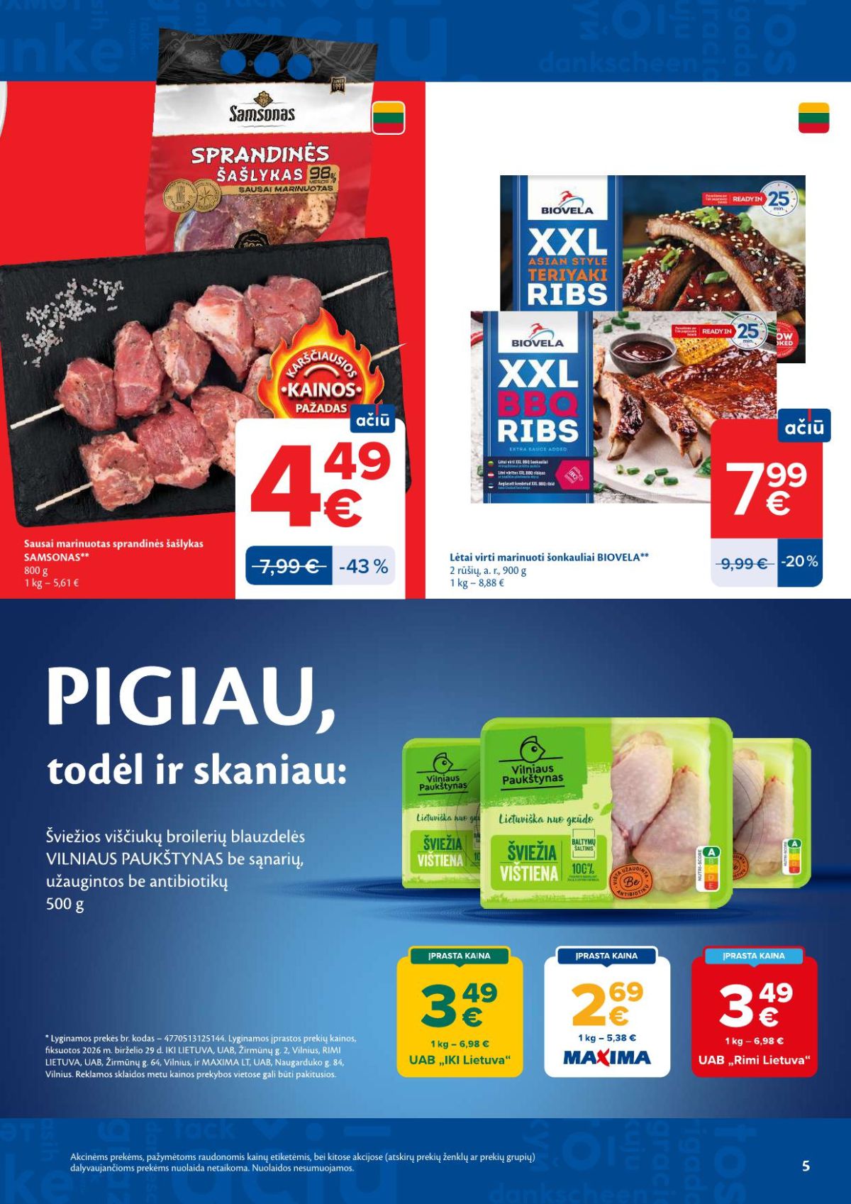 MAXIMA - Kaininis leidinys Nr.28 (2026 07 07 - 2026 07 13) | 3