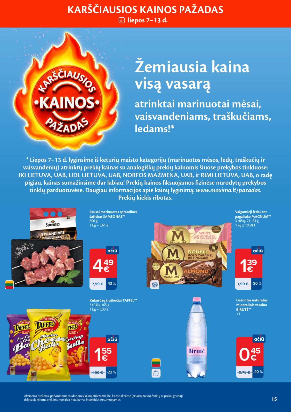 MAXIMA - Kaininis leidinys Nr.28 (2026 07 07 - 2026 07 13) | 8
