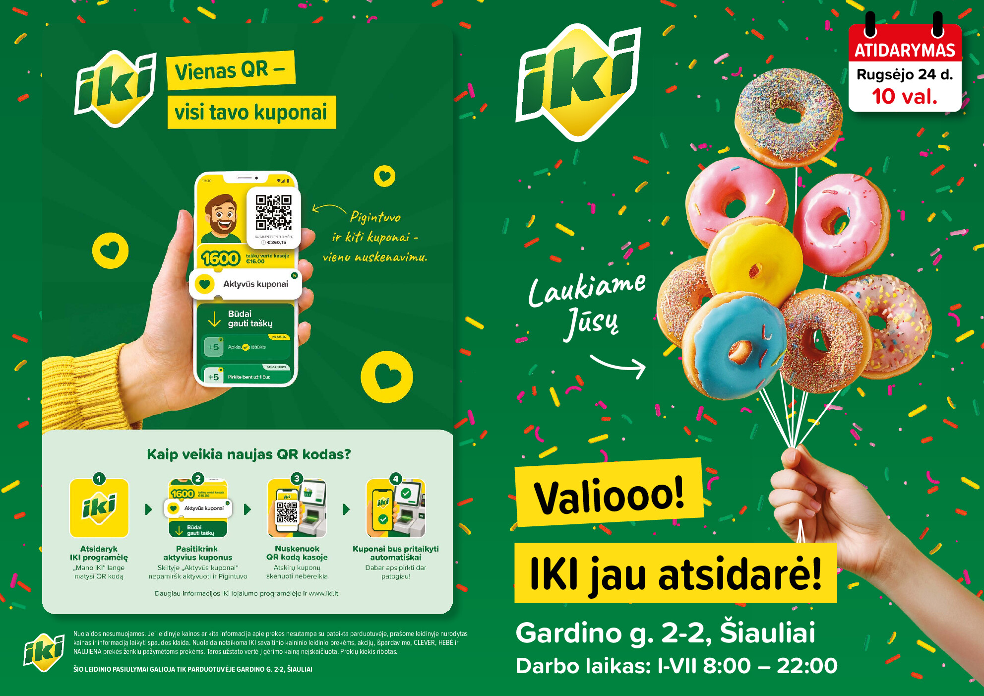 Specialūs pasiūlymai IKI Dainai parduotuvės klientams (2026-09-24 - 2026-09-27) | 1