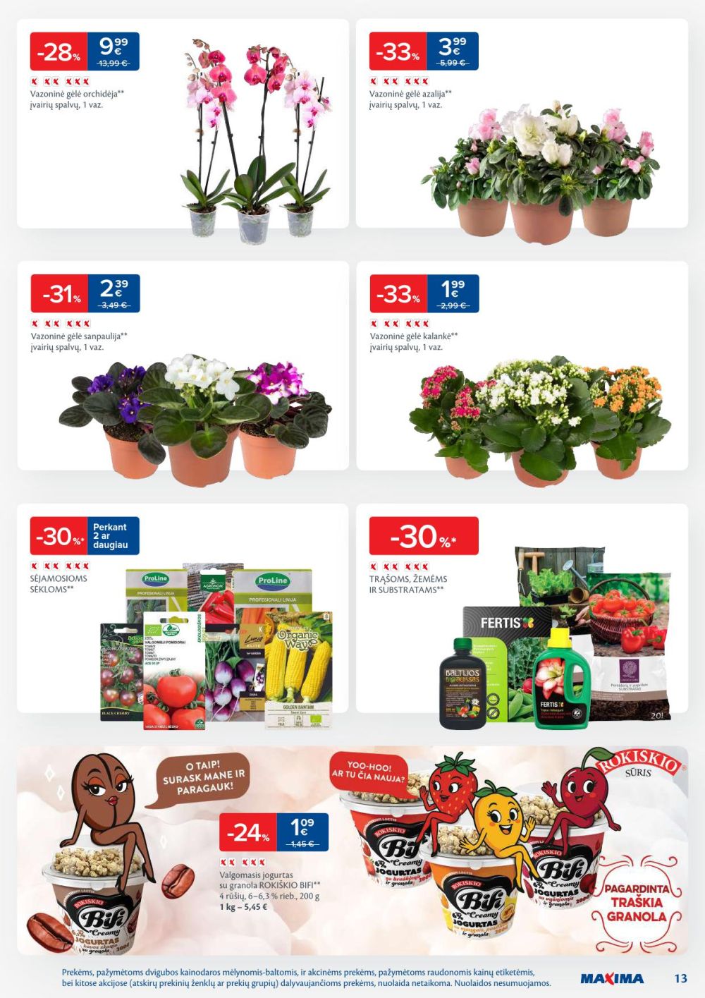 MAXIMA - Kaininis leidinys Nr.4 (2026 01 20 - 2026 01 26) | 13