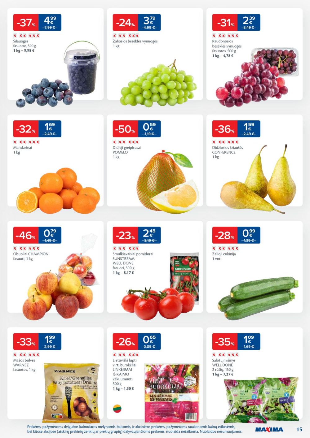 MAXIMA - Kaininis leidinys Nr.4 (2026 01 20 - 2026 01 26) | 15