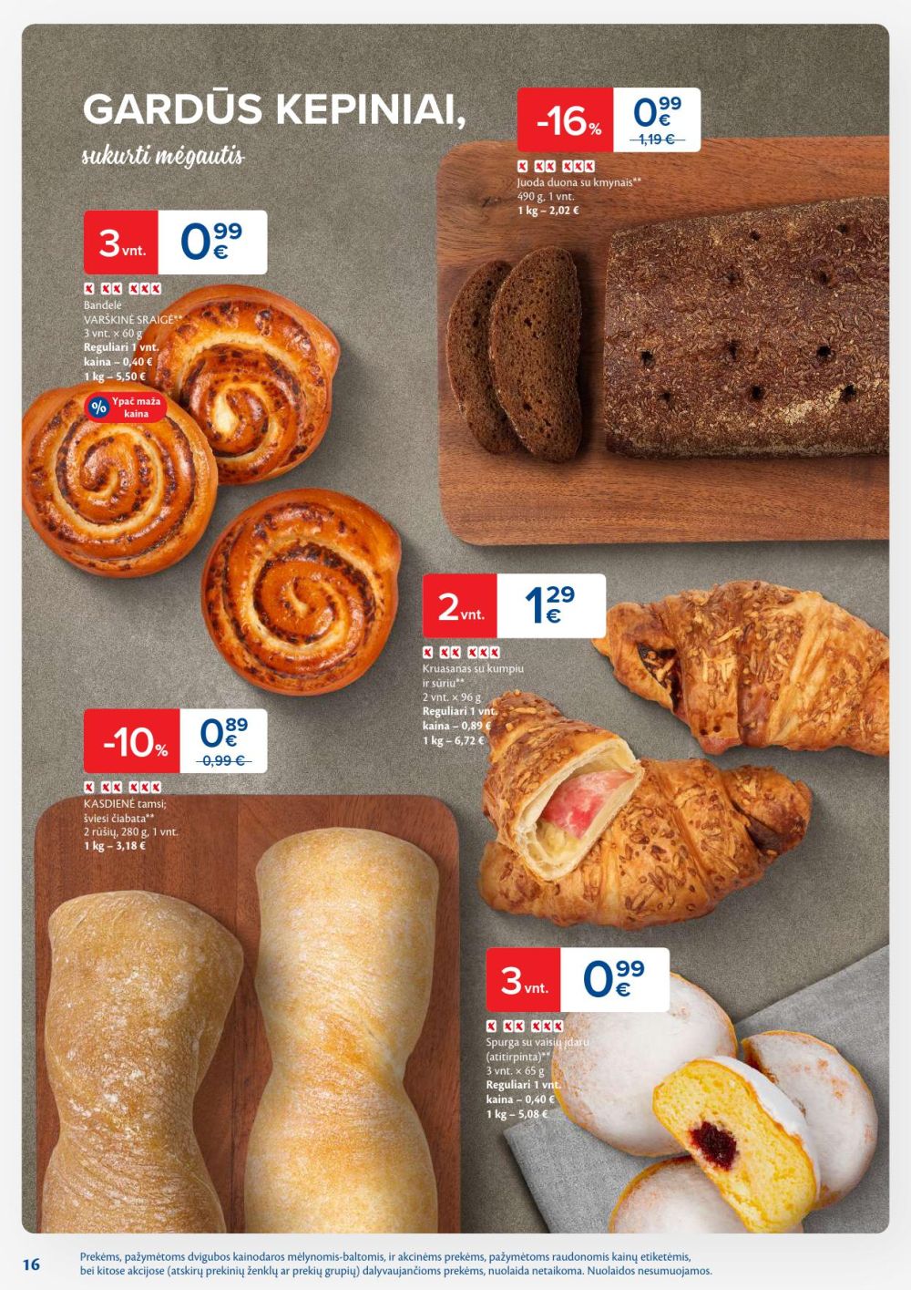 MAXIMA - Kaininis leidinys Nr.4 (2026 01 20 - 2026 01 26) | 16