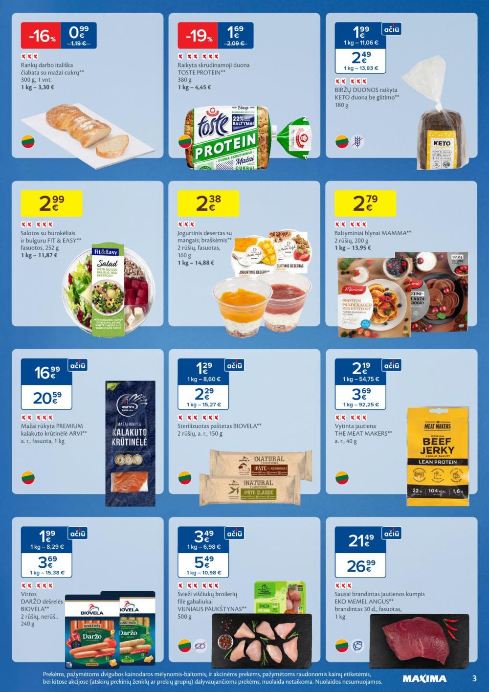 MAXIMA - Kaininis leidinys Nr.4 (2026 01 20 - 2026 01 26) | 3