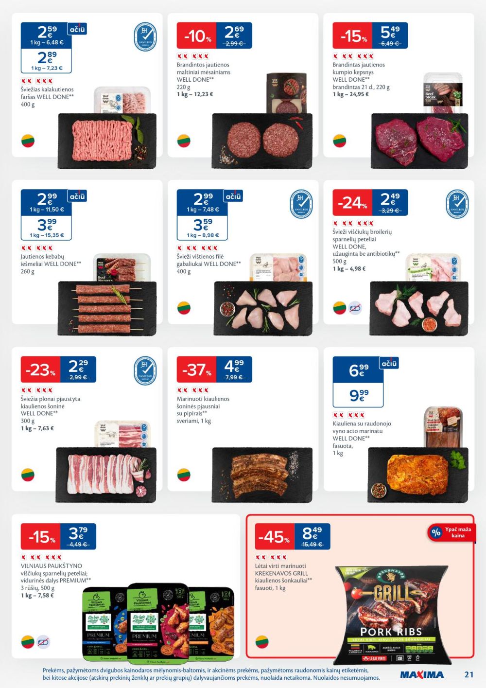 MAXIMA - Kaininis leidinys Nr.4 (2026 01 20 - 2026 01 26) | 21