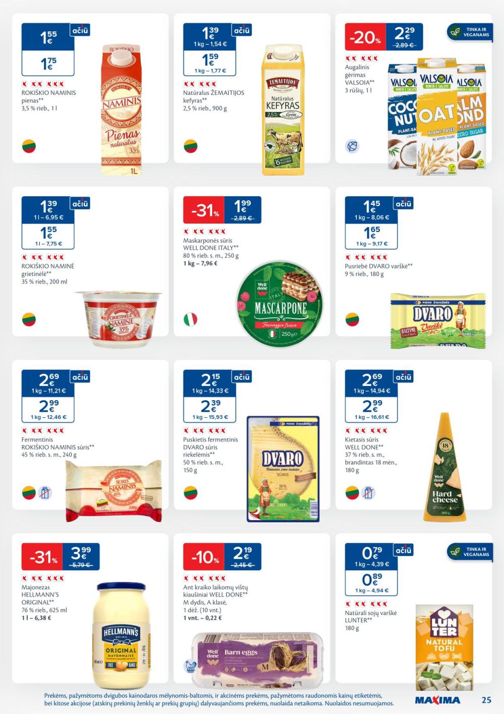 MAXIMA - Kaininis leidinys Nr.4 (2026 01 20 - 2026 01 26) | 25