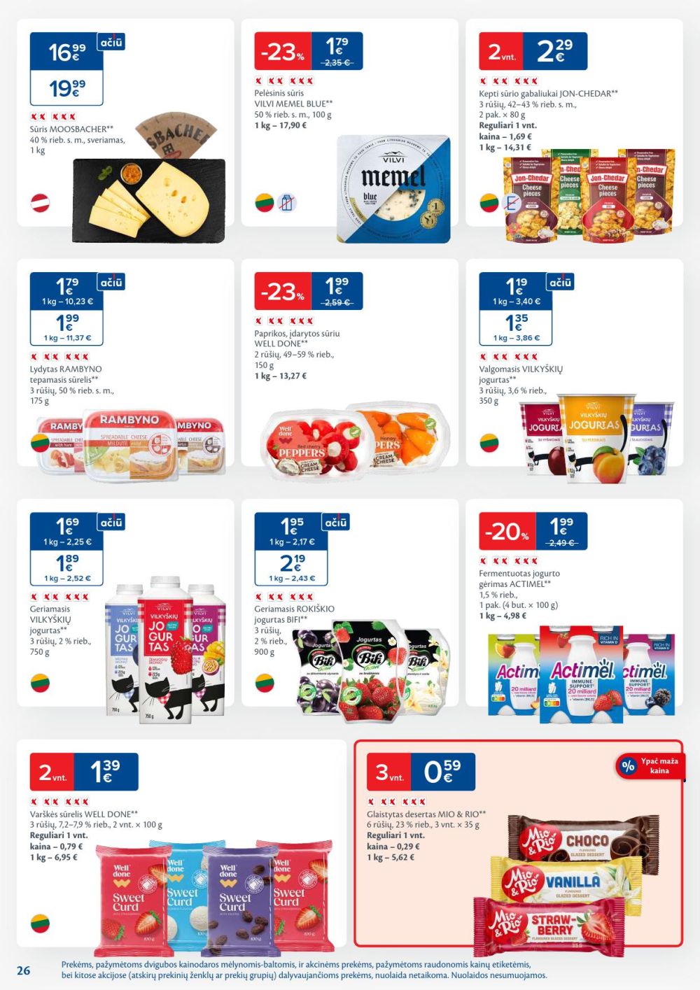 MAXIMA - Kaininis leidinys Nr.4 (2026 01 20 - 2026 01 26) | 26