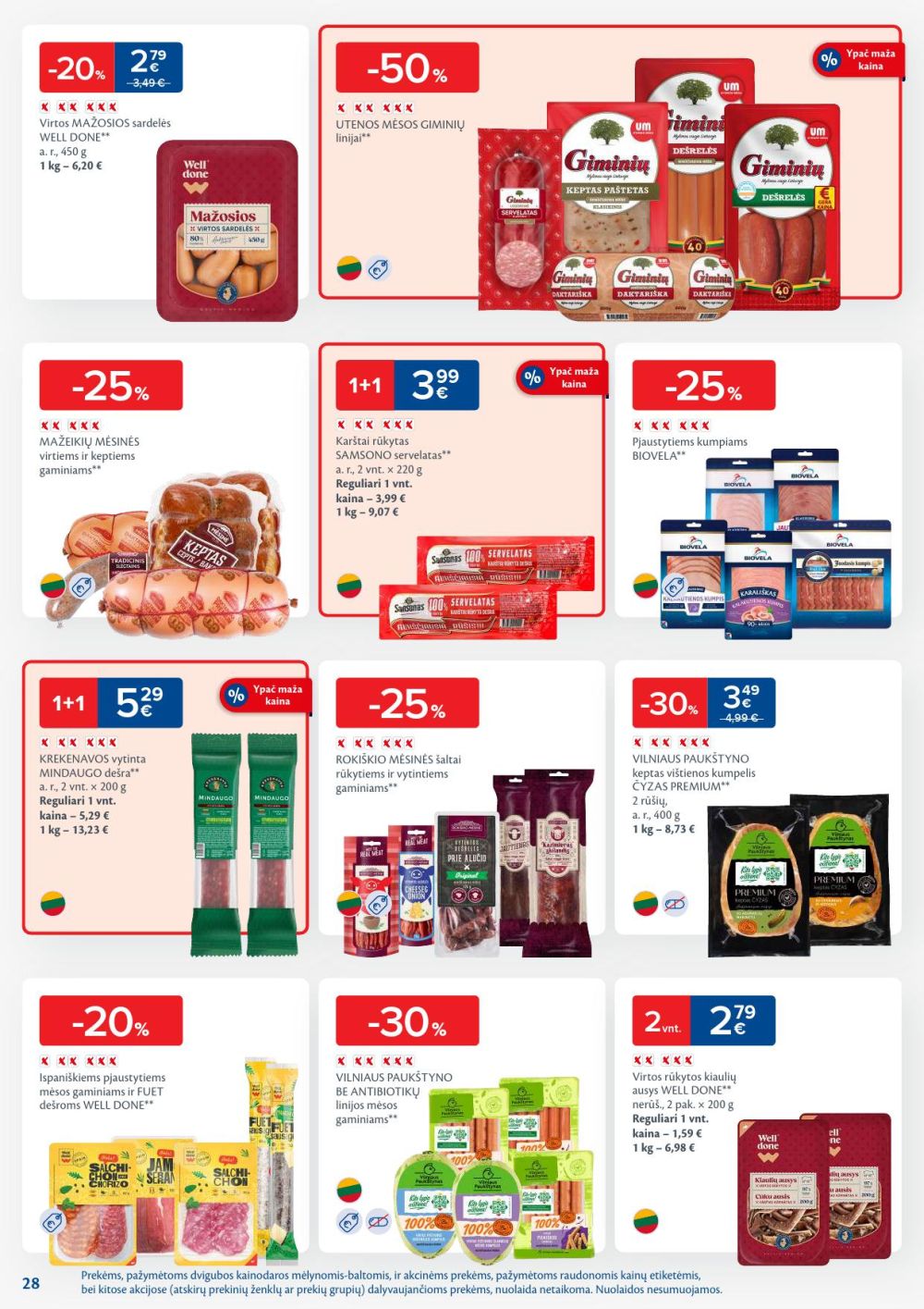 MAXIMA - Kaininis leidinys Nr.4 (2026 01 20 - 2026 01 26) | 28