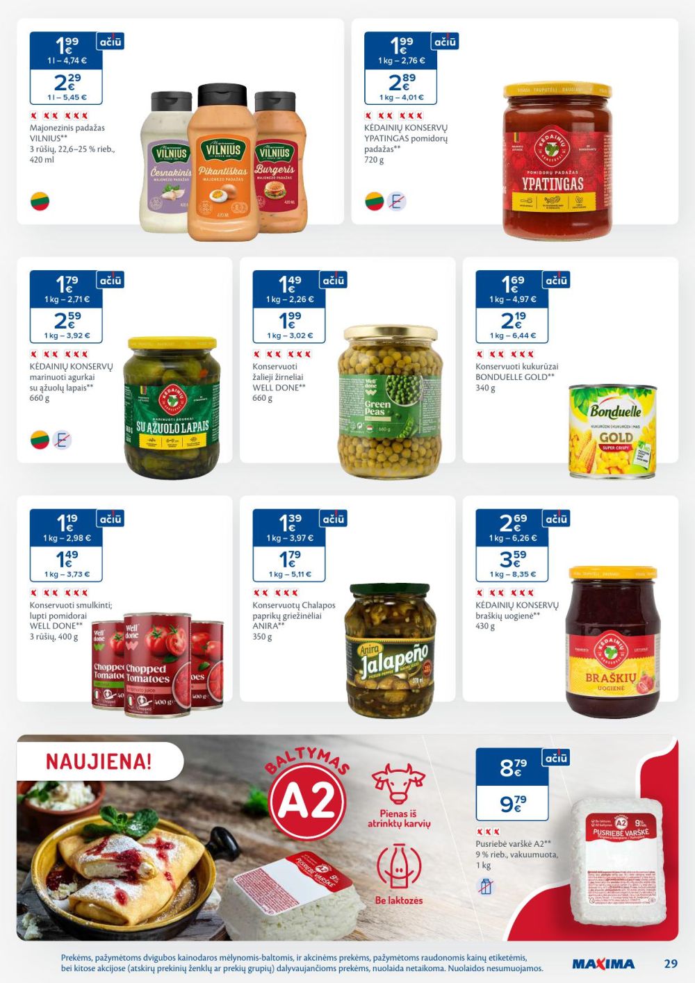 MAXIMA - Kaininis leidinys Nr.4 (2026 01 20 - 2026 01 26) | 29