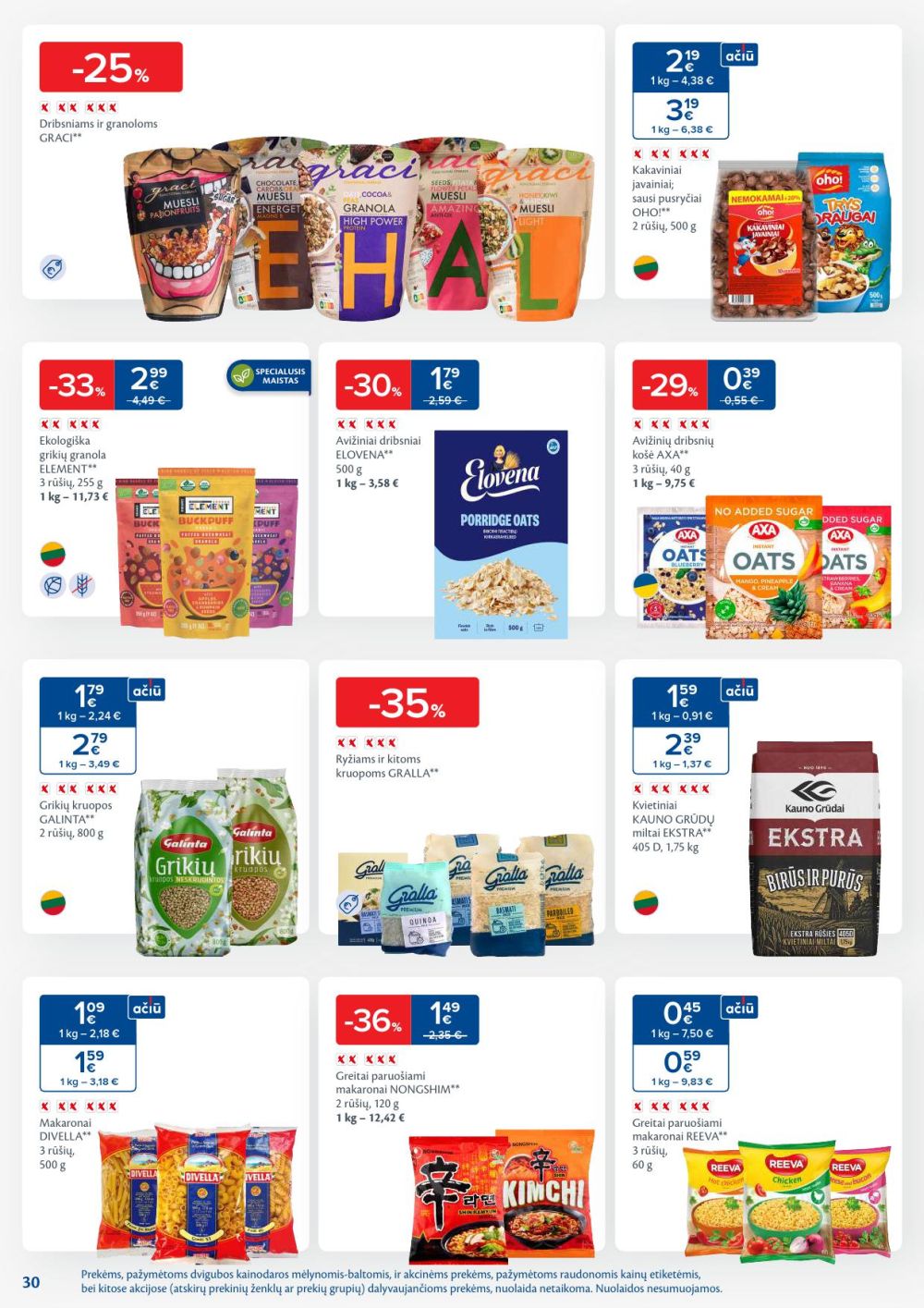 MAXIMA - Kaininis leidinys Nr.4 (2026 01 20 - 2026 01 26) | 30