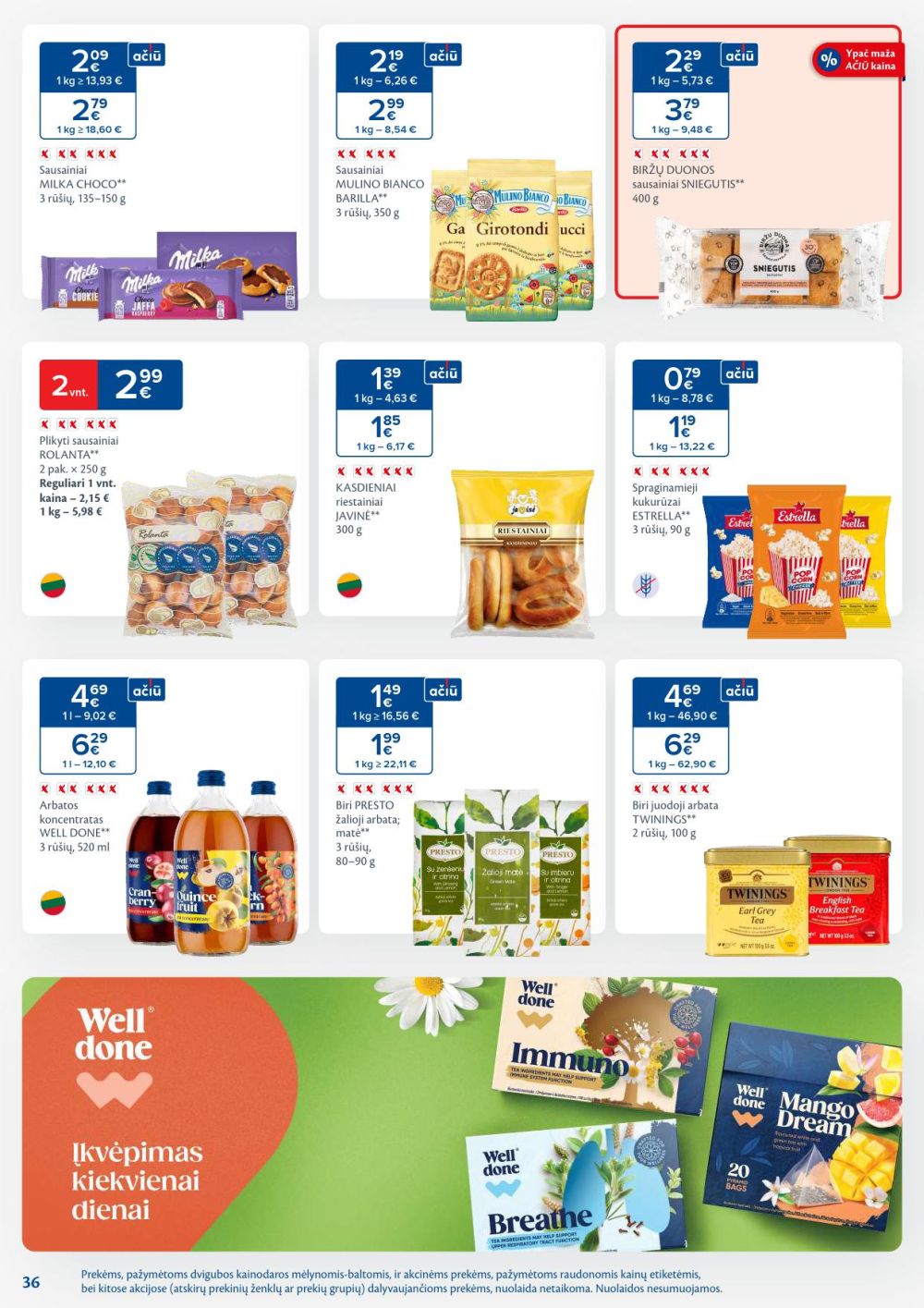 MAXIMA - Kaininis leidinys Nr.4 (2026 01 20 - 2026 01 26) | 36