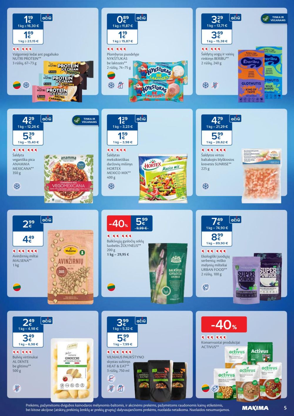 MAXIMA - Kaininis leidinys Nr.4 (2026 01 20 - 2026 01 26) | 5