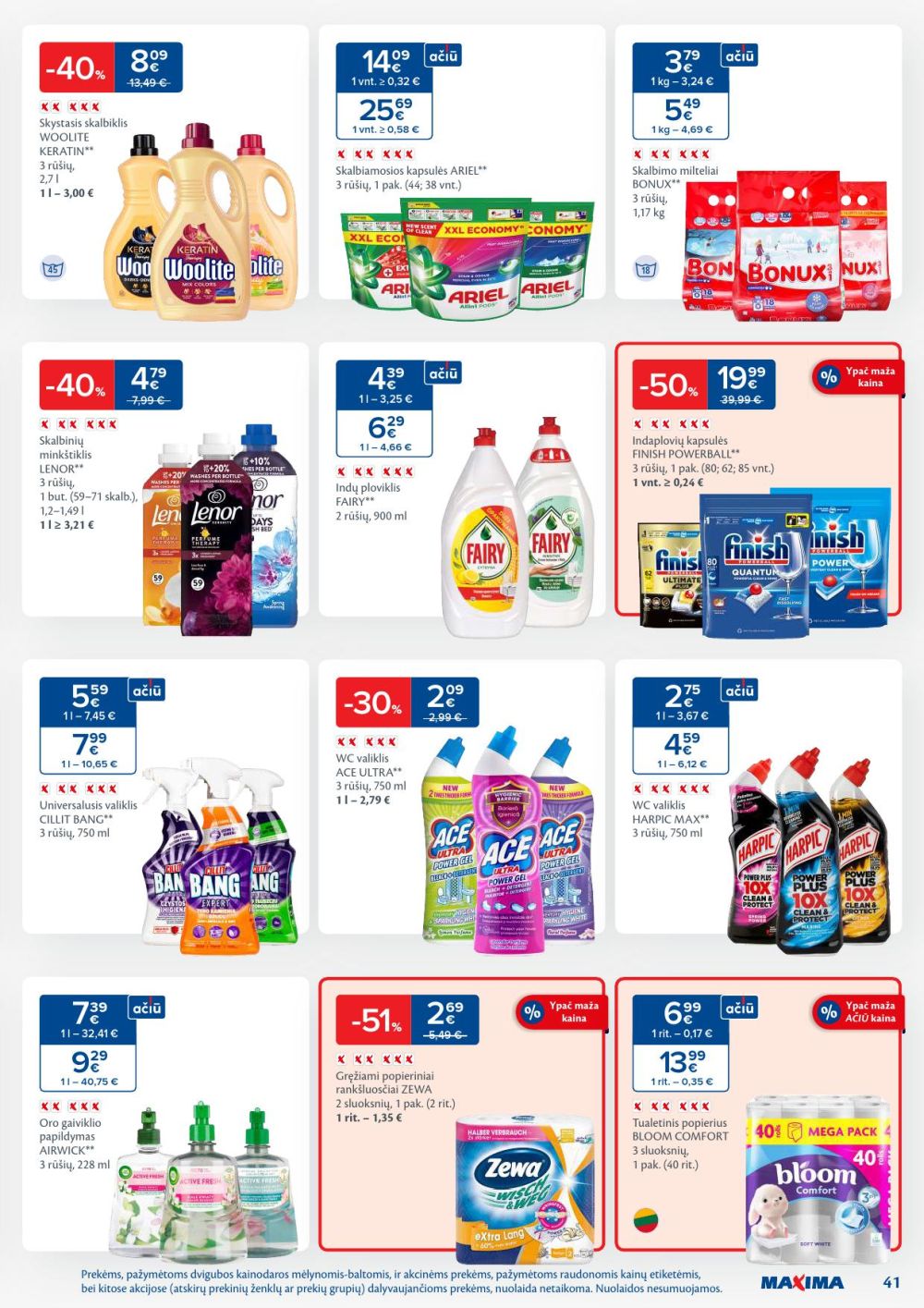 MAXIMA - Kaininis leidinys Nr.4 (2026 01 20 - 2026 01 26) | 41