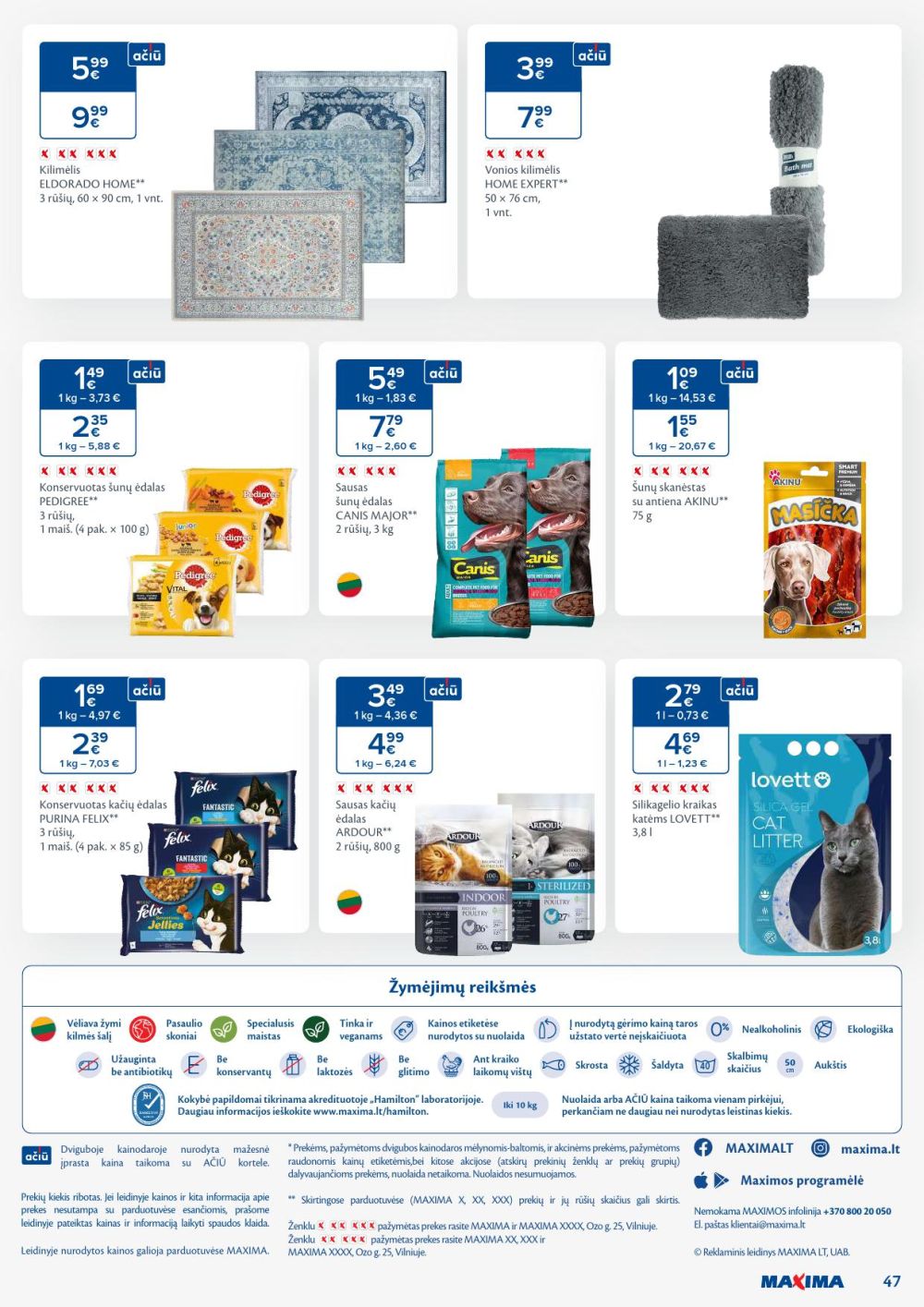 MAXIMA - Kaininis leidinys Nr.4 (2026 01 20 - 2026 01 26) | 47