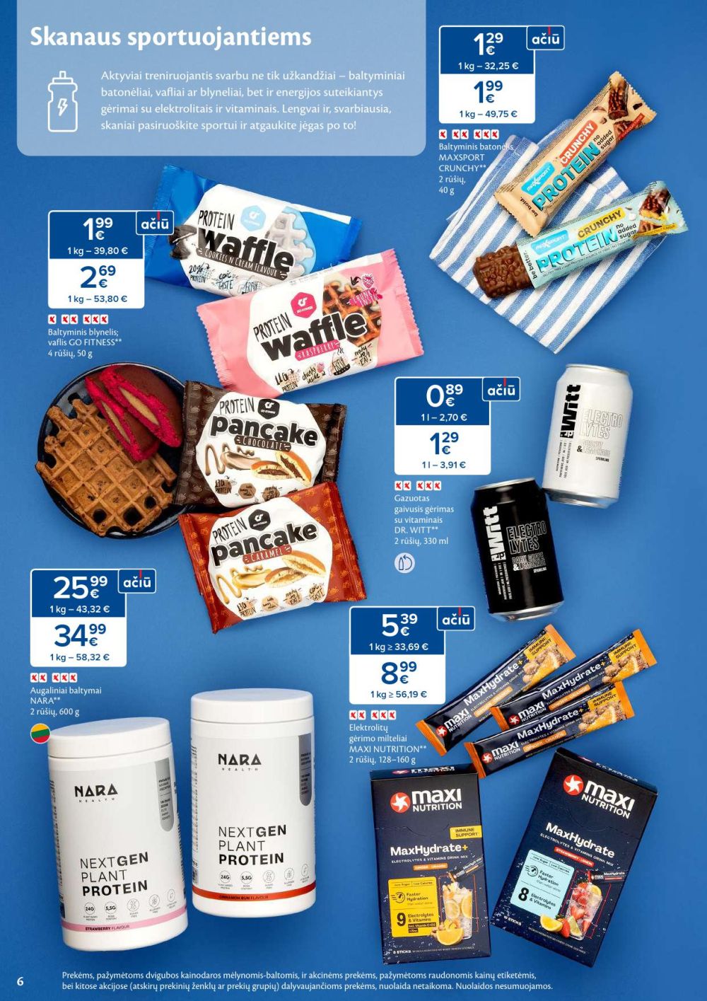 MAXIMA - Kaininis leidinys Nr.4 (2026 01 20 - 2026 01 26) | 6