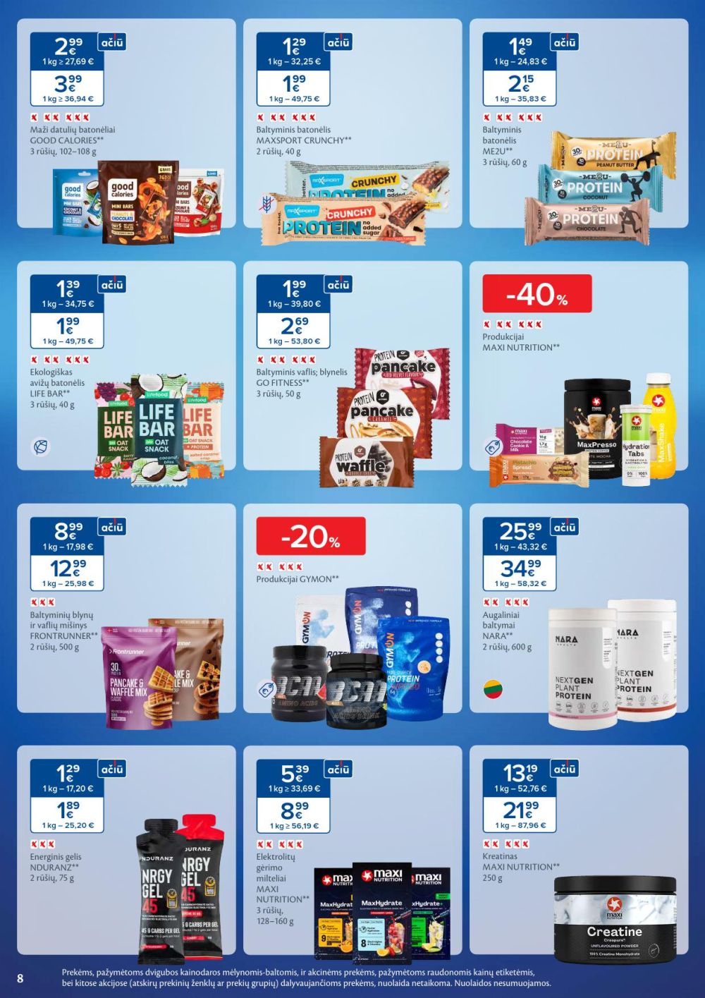 MAXIMA - Kaininis leidinys Nr.4 (2026 01 20 - 2026 01 26) | 8