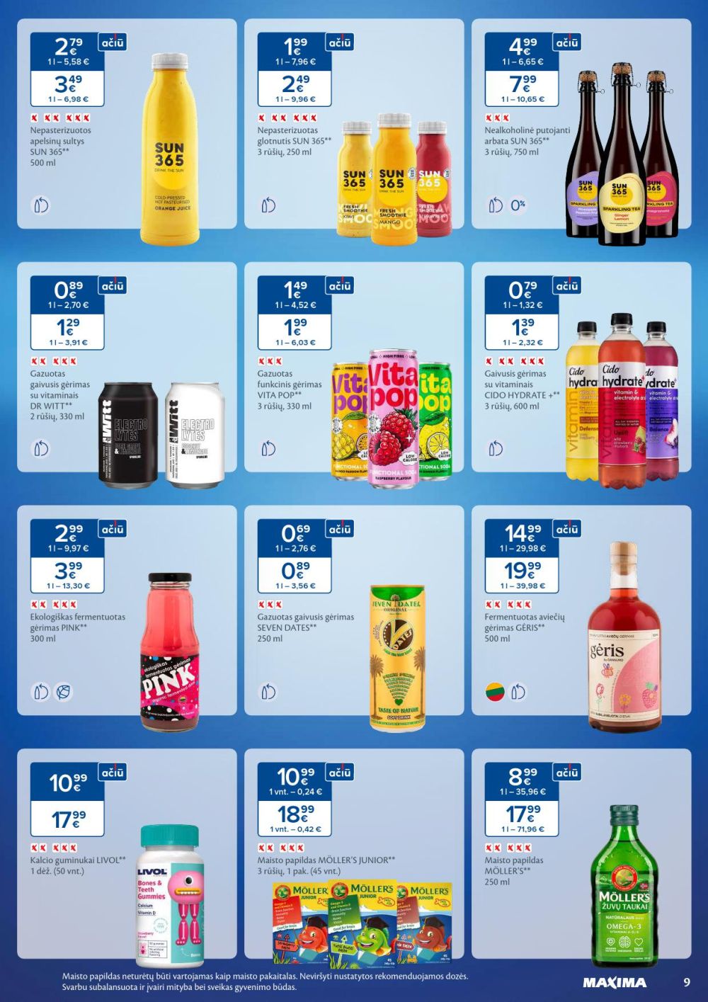 MAXIMA - Kaininis leidinys Nr.4 (2026 01 20 - 2026 01 26) | 9