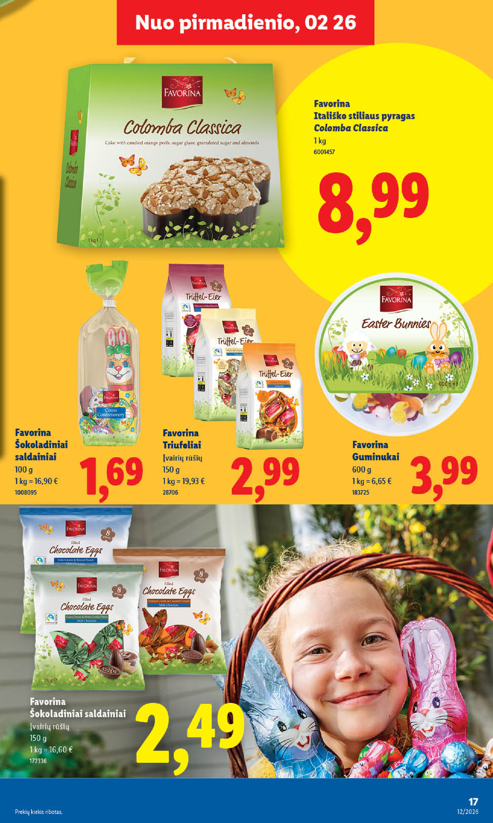 MAISTO PREKIŲ PASIŪLYMAI (2026-03-16 - 2026-03-22) | 17