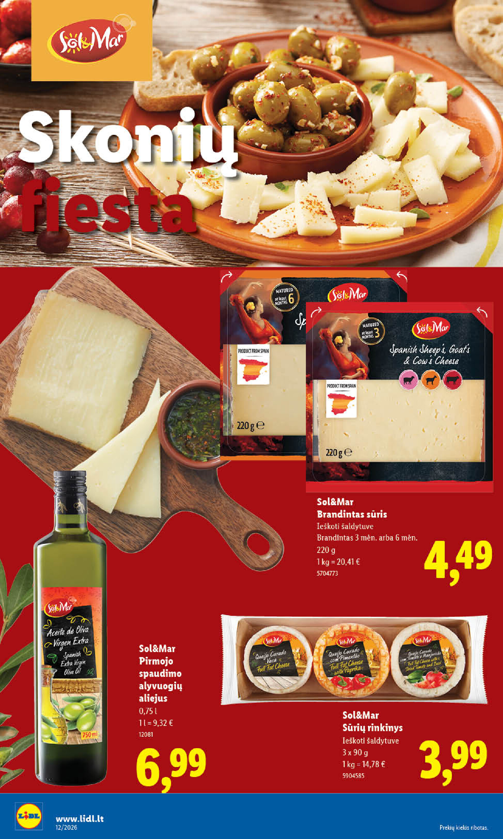 MAISTO PREKIŲ PASIŪLYMAI (2026-03-16 - 2026-03-22) | 20