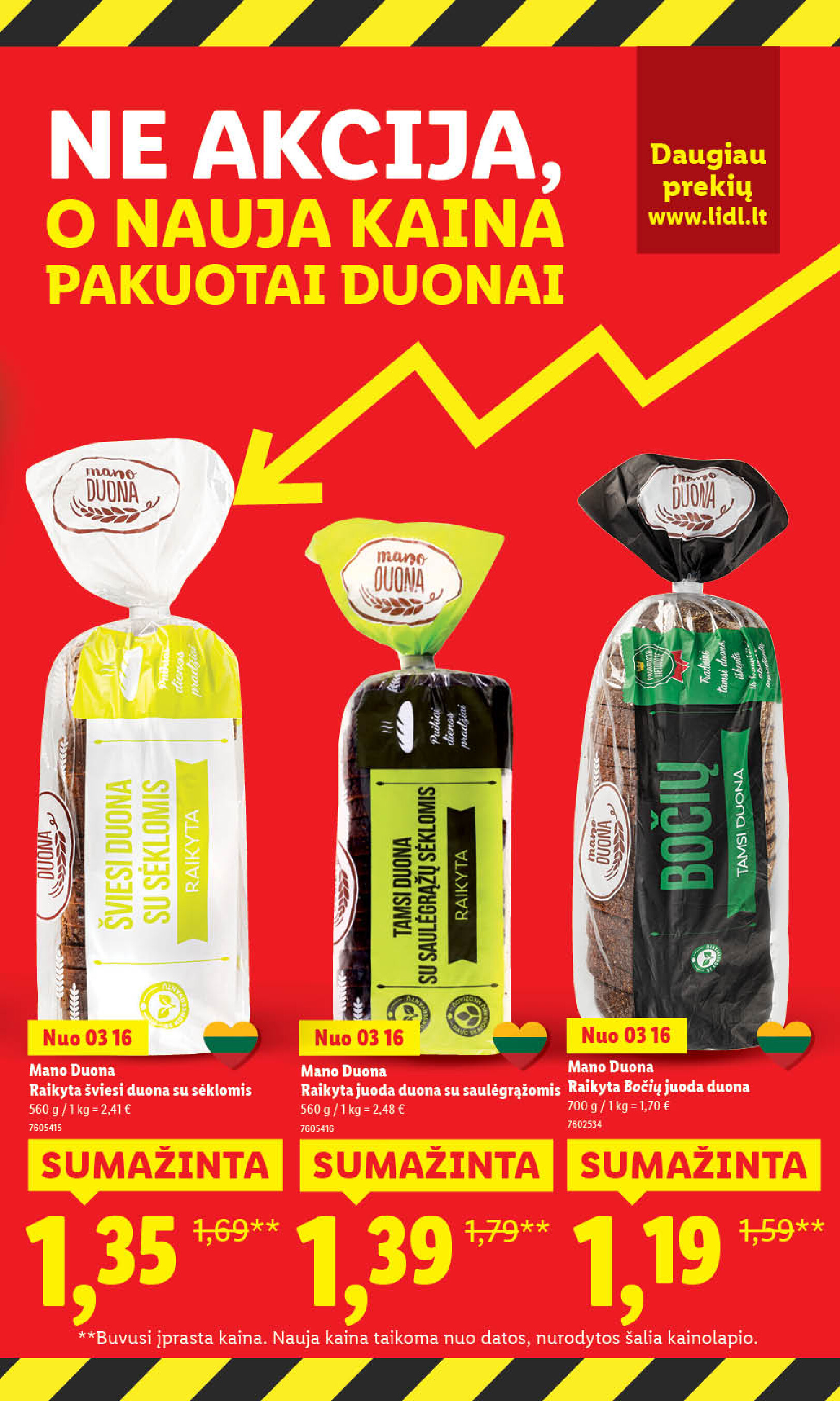 MAISTO PREKIŲ PASIŪLYMAI (2026-03-16 - 2026-03-22) | 3