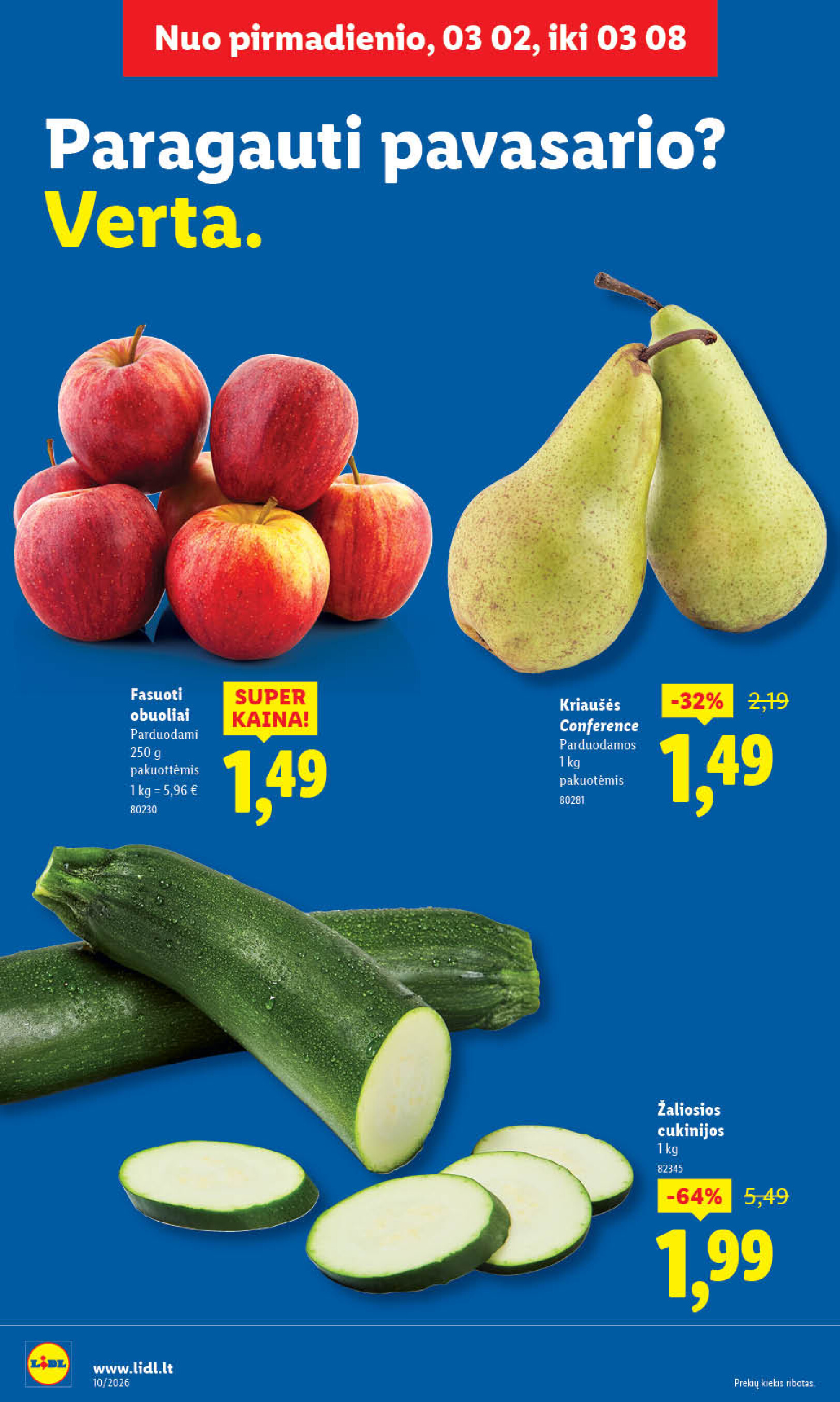 MAISTO PREKIŲ PASIŪLYMAI (2026-03-02 - 2026-03-08) | 6