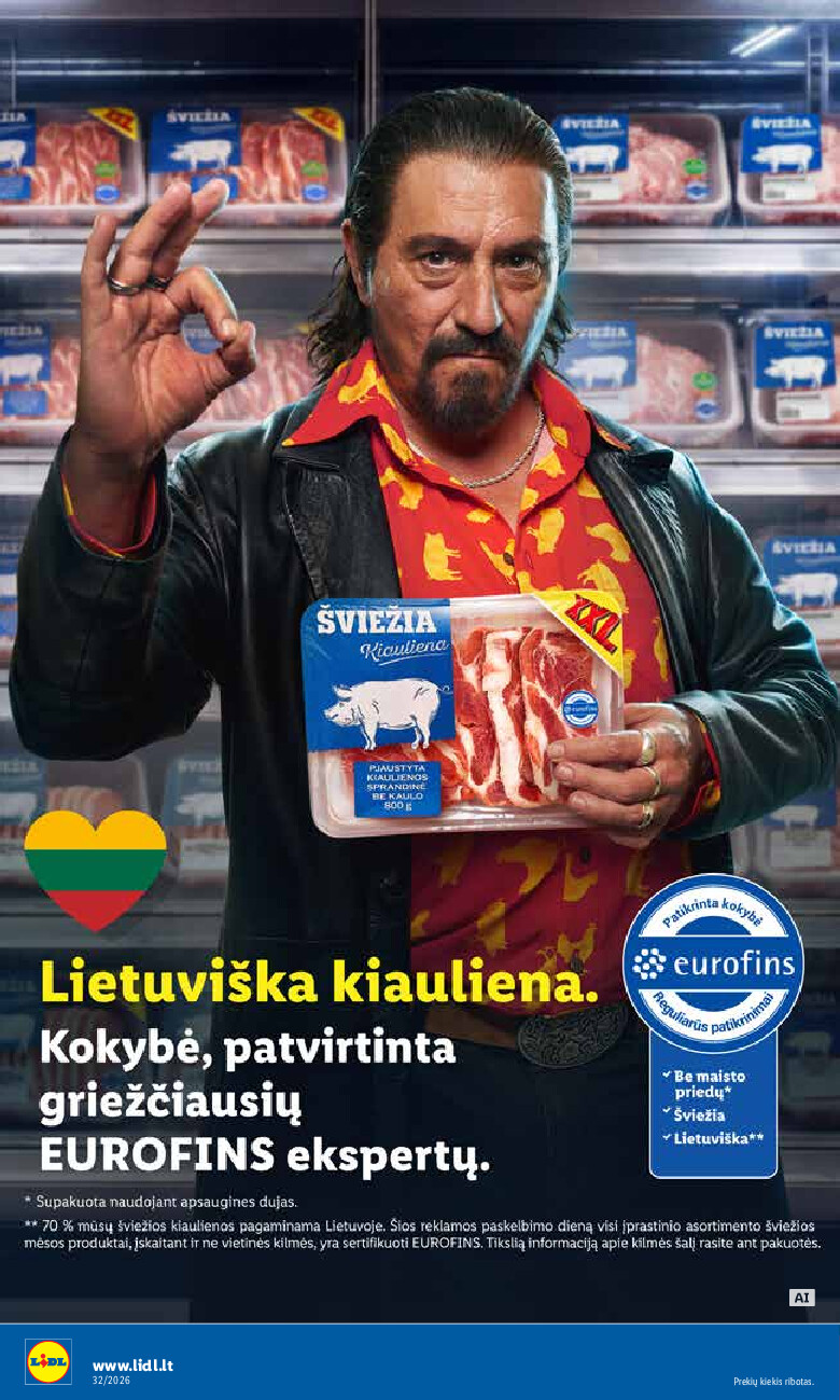 MAISTO PREKIŲ PASIŪLYMAI (2026-08-03 - 2026-08-09) | 8