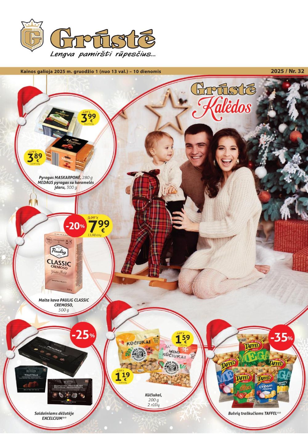 GRŪSTĖ - Leidinys Nr.32 (2025 12 01 - 2025 12 10) | 1