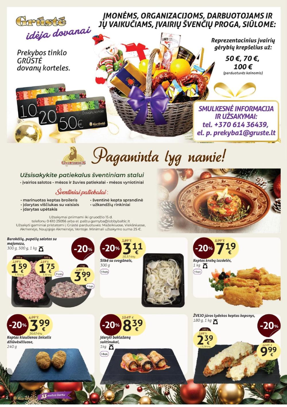 GRŪSTĖ - Leidinys Nr.32 (2025 12 01 - 2025 12 10) | 2