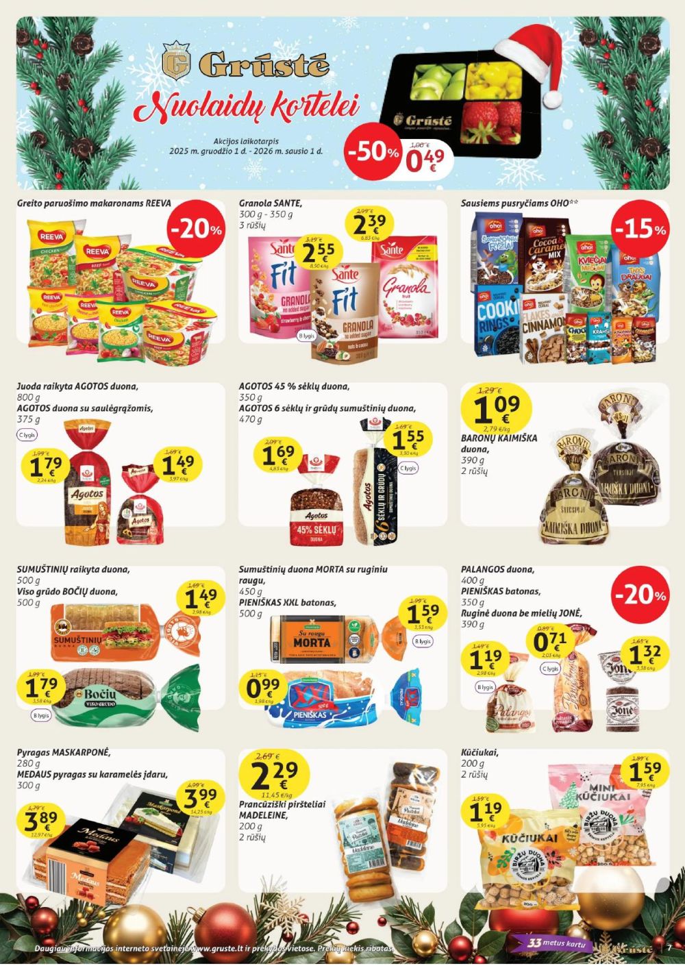 GRŪSTĖ - Leidinys Nr.32 (2025 12 01 - 2025 12 10) | 7