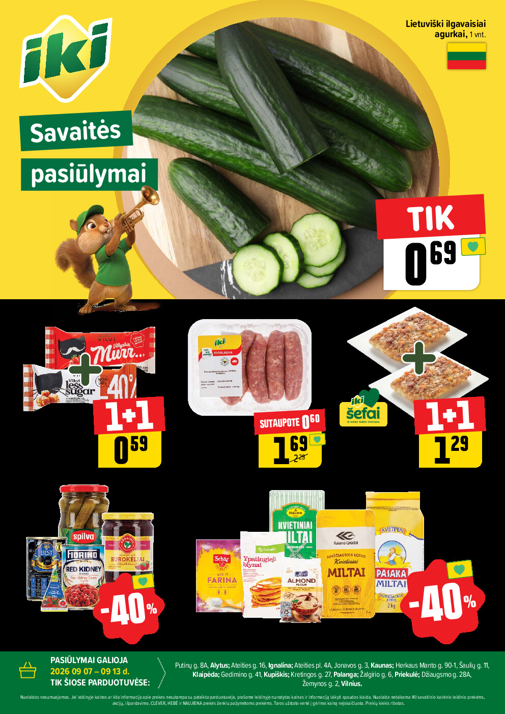 Specialūs pasiūlymai IKI parduotuvės klientams (2026-09-07 - 2026-09-13) | 1