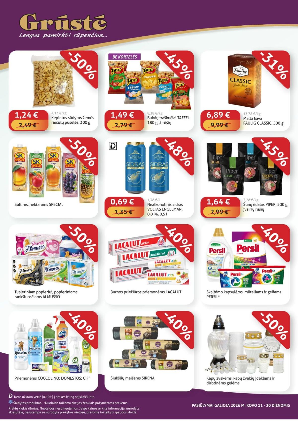 GRŪSTĖ - Ko gero pigiau nerasi (2026 03 11 - 2026 03 20) | 4