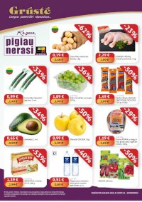 GRŪSTĖ - Ko gero pigiau nerasi (2026 03 11 - 2026 03 20)