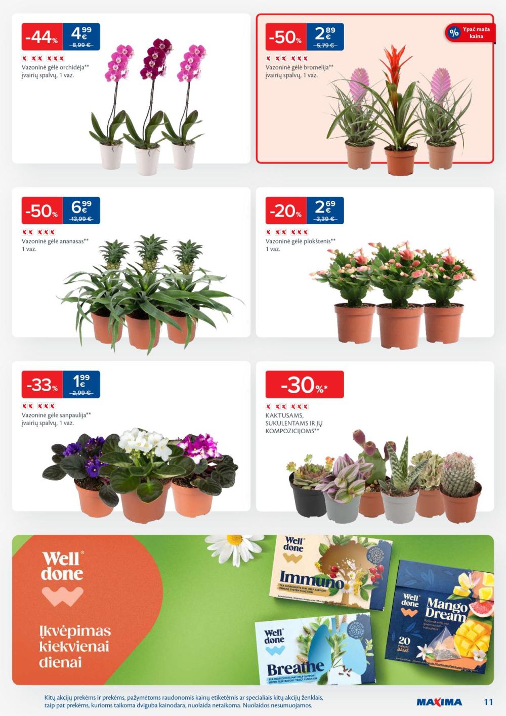 MAXIMA - Kaininis leidinys Nr.45 (2025 11 04 - 2025 11 10) | 11