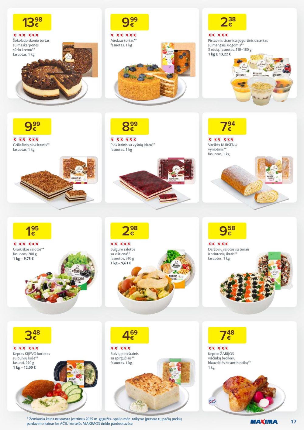 MAXIMA - Kaininis leidinys Nr.45 (2025 11 04 - 2025 11 10) | 17