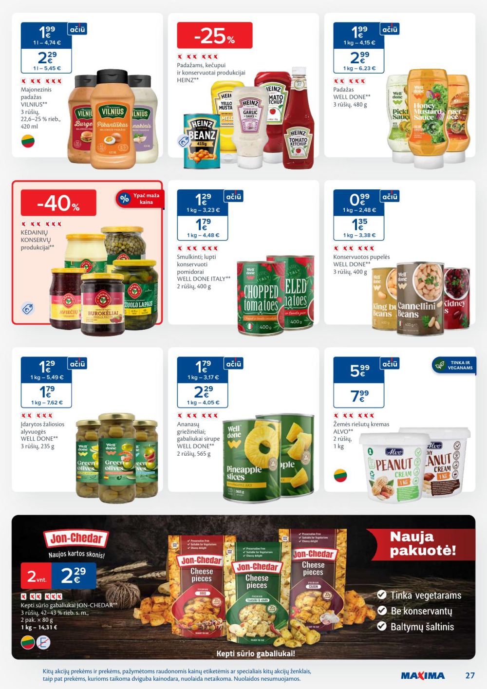 MAXIMA - Kaininis leidinys Nr.45 (2025 11 04 - 2025 11 10) | 27