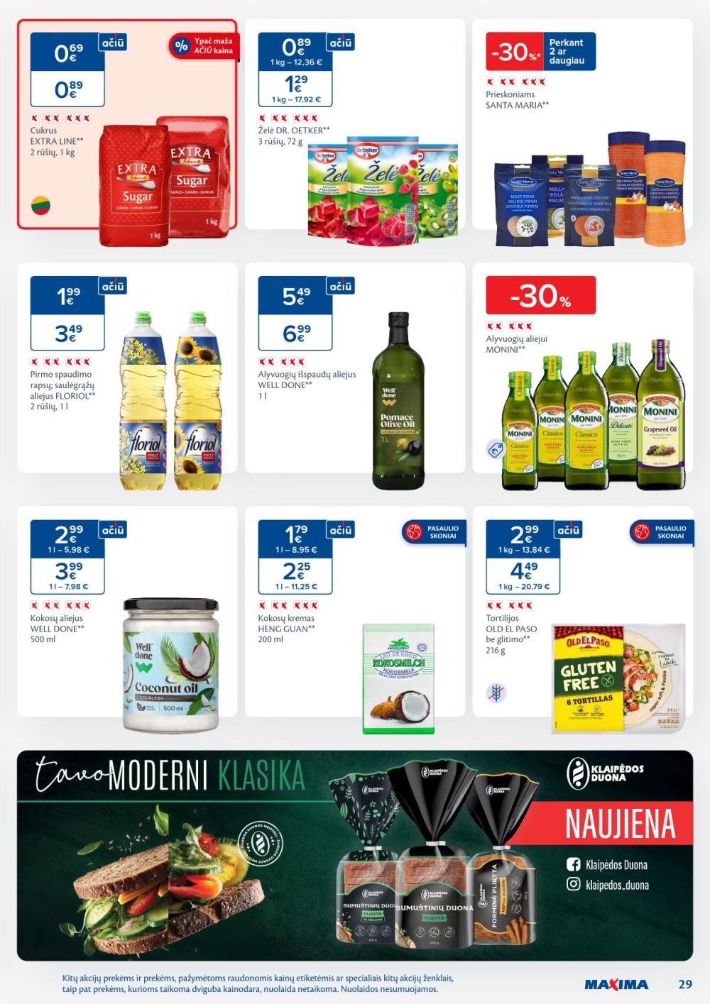 MAXIMA - Kaininis leidinys Nr.45 (2025 11 04 - 2025 11 10) | 29