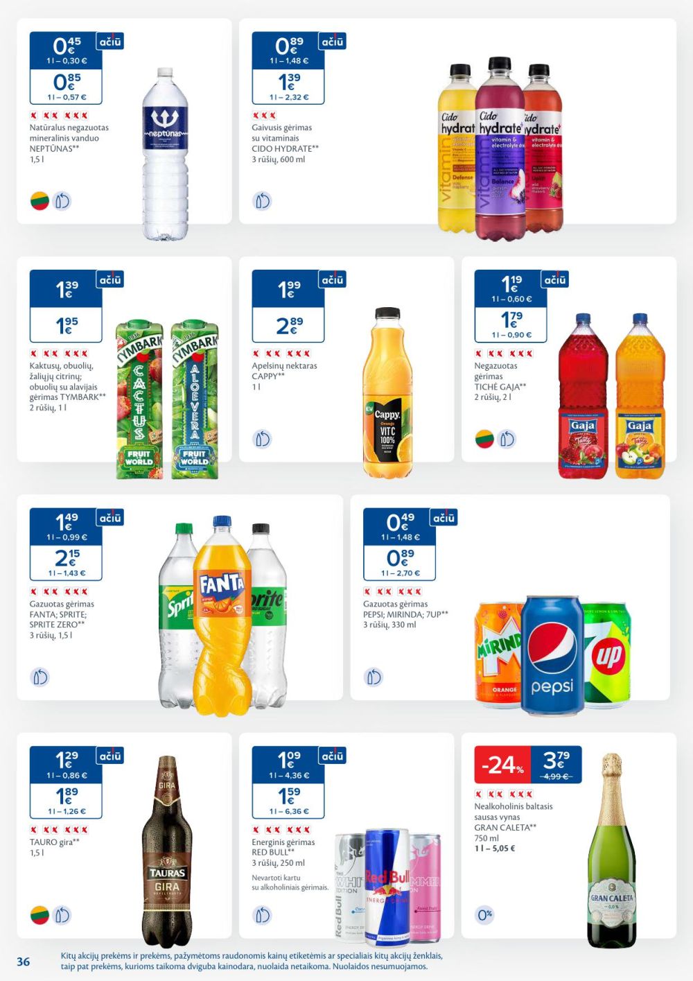 MAXIMA - Kaininis leidinys Nr.45 (2025 11 04 - 2025 11 10) | 36