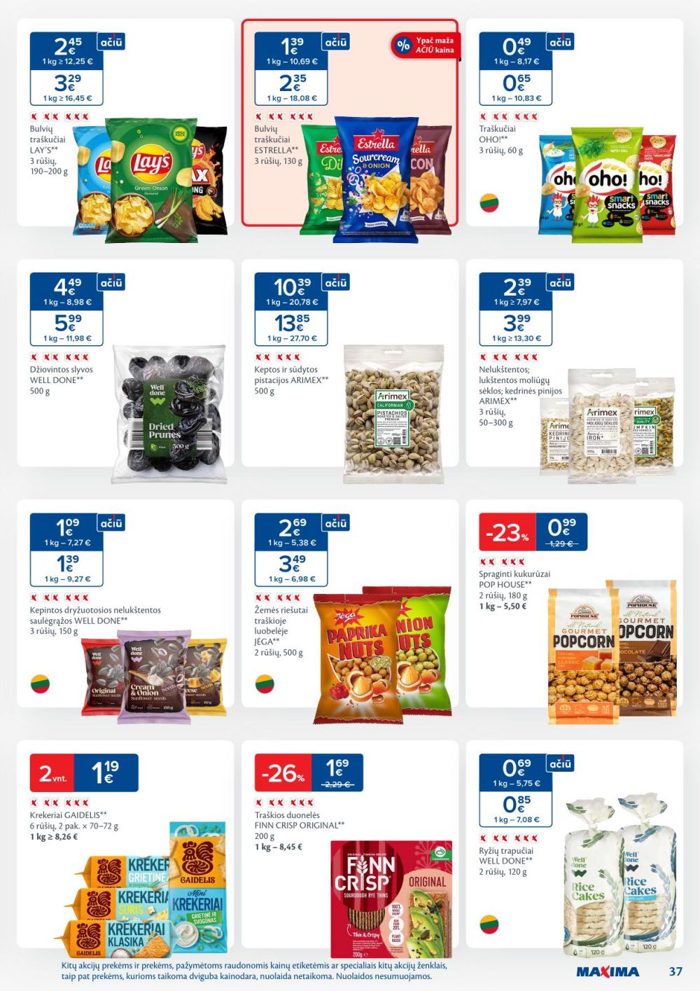 MAXIMA - Kaininis leidinys Nr.45 (2025 11 04 - 2025 11 10) | 37