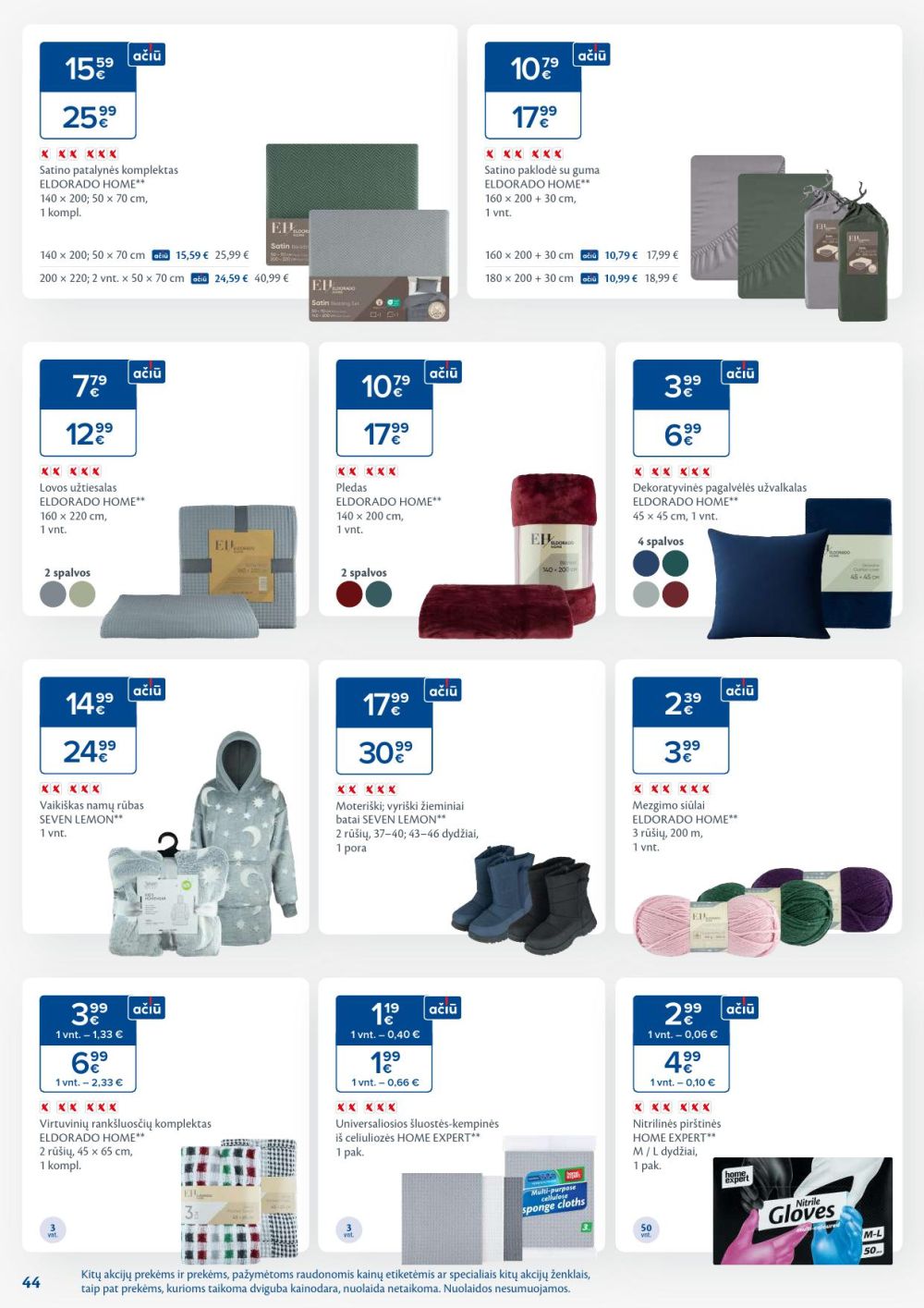 MAXIMA - Kaininis leidinys Nr.45 (2025 11 04 - 2025 11 10) | 44