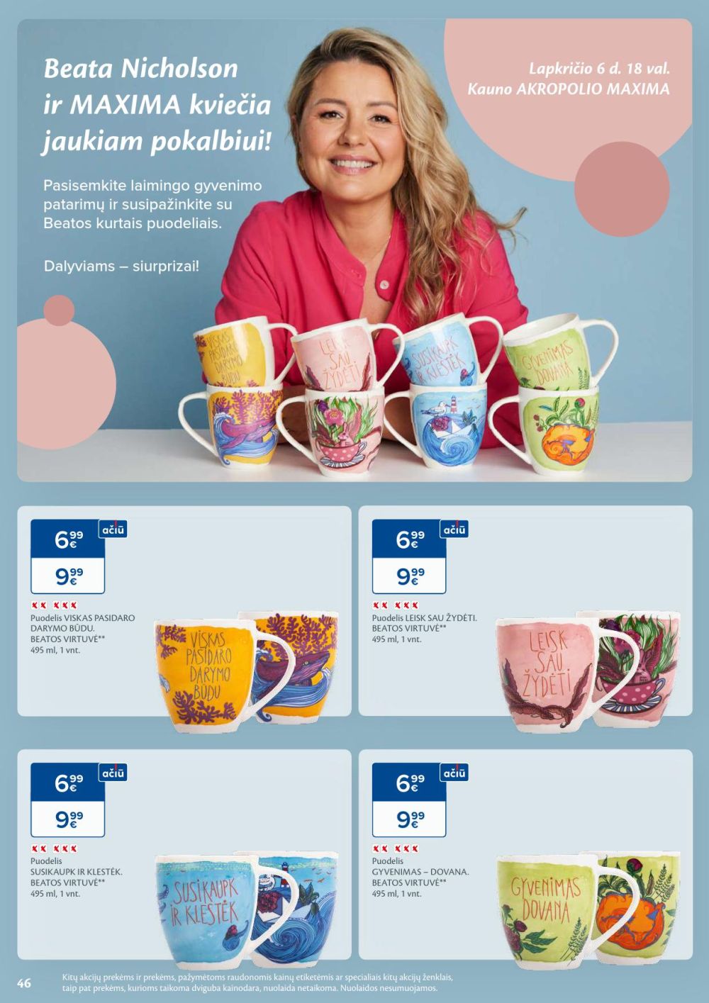 MAXIMA - Kaininis leidinys Nr.45 (2025 11 04 - 2025 11 10) | 46