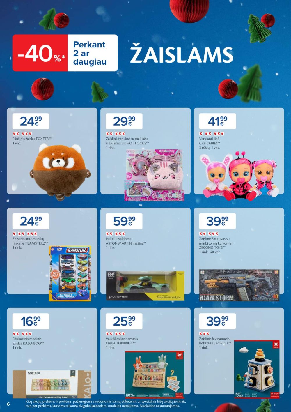 MAXIMA - Kaininis leidinys Nr.45 (2025 11 04 - 2025 11 10) | 6