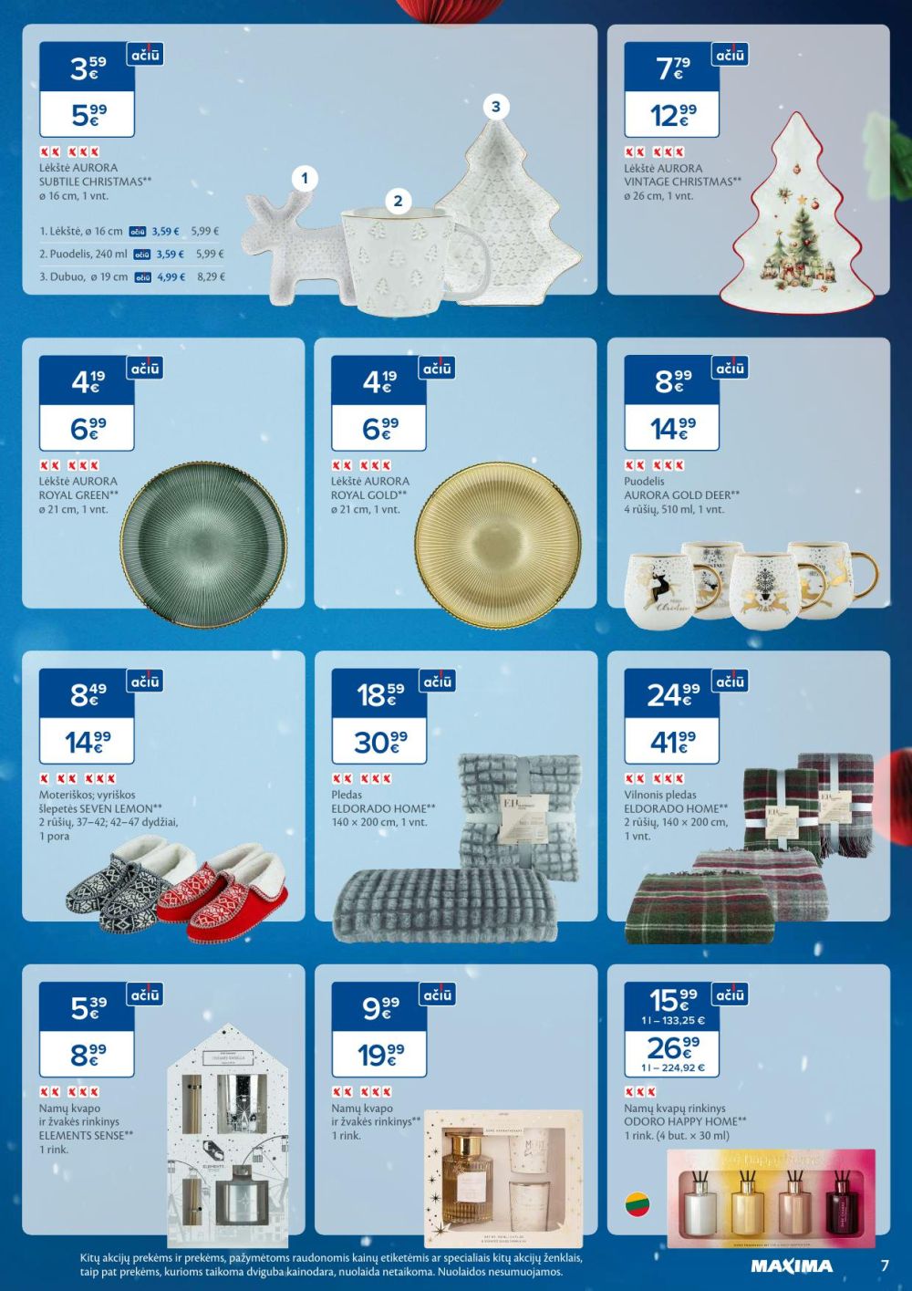 MAXIMA - Kaininis leidinys Nr.45 (2025 11 04 - 2025 11 10) | 7